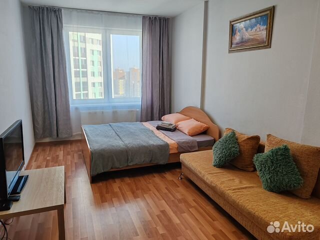 

1-к. квартира, 37 м², 3 кровати