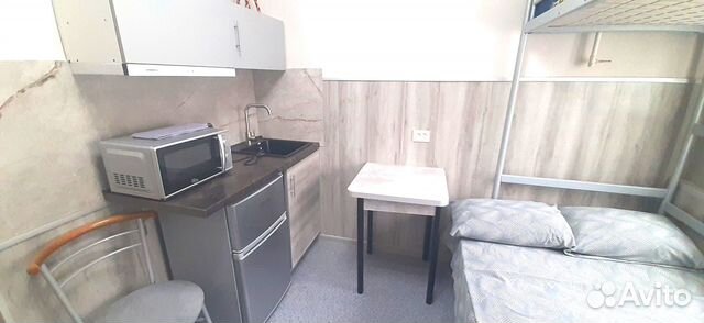

Квартира-студия, 13 м², 2 кровати