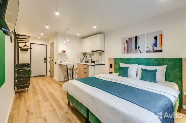 

Квартира-студия, 20 м², 1 кровать