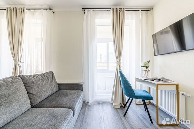 

Квартира-студия, 29 м², 1 кровать