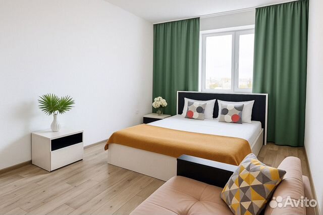 

1-к. квартира, 35 м², 2 кровати