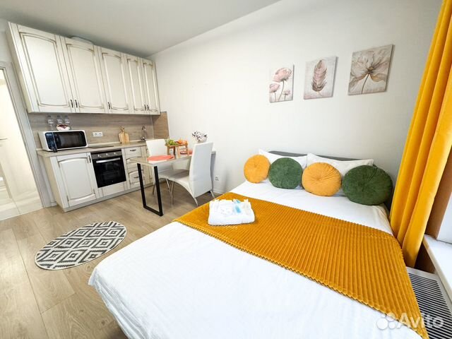 

Квартира-студия, 30 м², 1 кровать