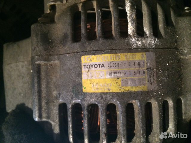 Генератор Toyota 2706070480 Генератор Toyota 2706070480