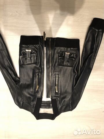 Кожаная куртка Dsquared2 Кожаная куртка Dsquared2