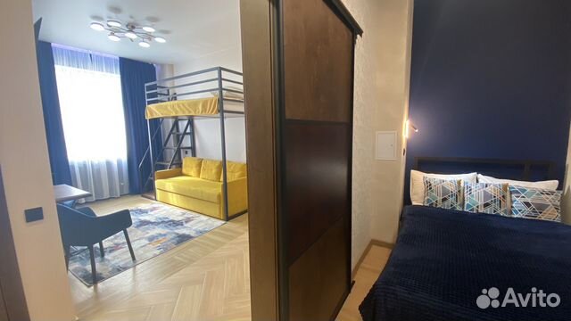 

1-к. квартира, 30 м², 3 кровати