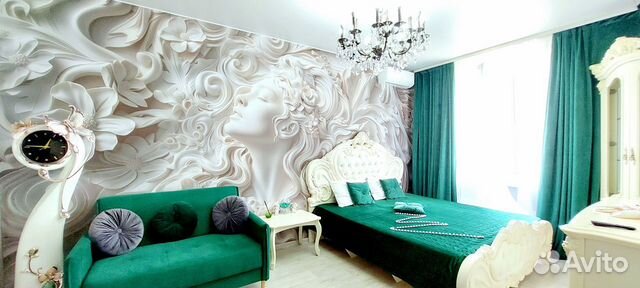 

1-к. квартира, 38 м², 2 кровати