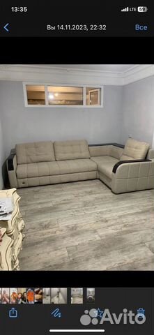 

1-к. квартира, 60 м², 2 кровати