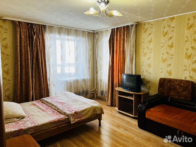 

1-к. квартира, 45 м², 2 кровати