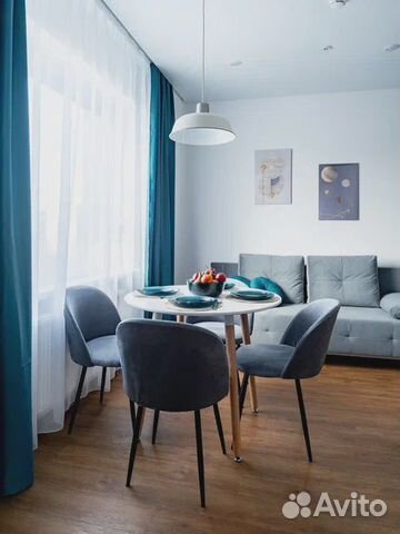 

1-к. квартира, 42 м², 2 кровати
