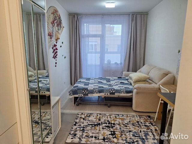 

Квартира-студия, 21 м², 2 кровати