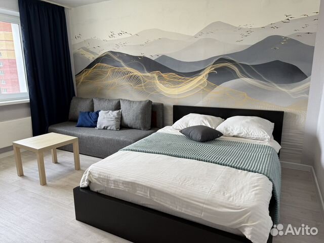 

1-к. квартира, 45 м², 2 кровати