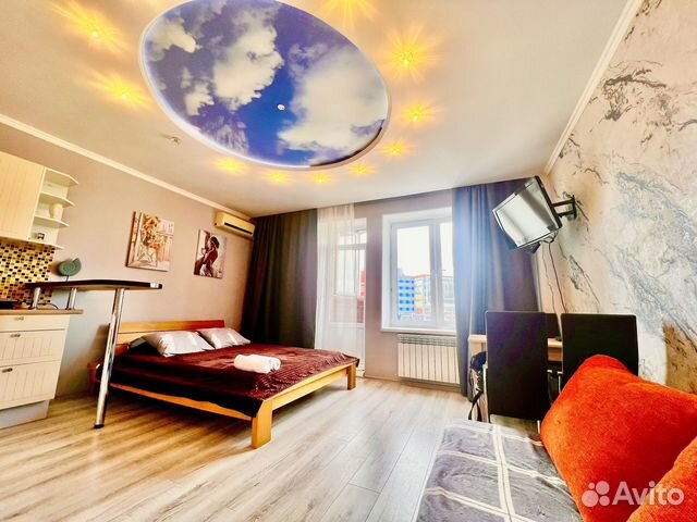 

Квартира-студия, 35 м², 2 кровати