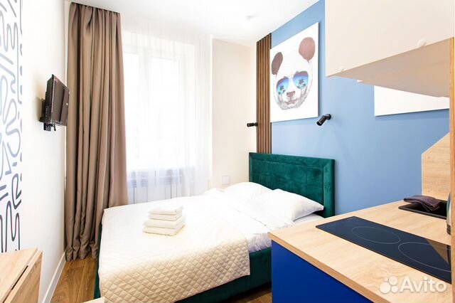 

Квартира-студия в апарт-отеле, 10,5 м², 1 кровать