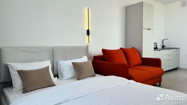 

Квартира-студия, 30 м², 2 кровати