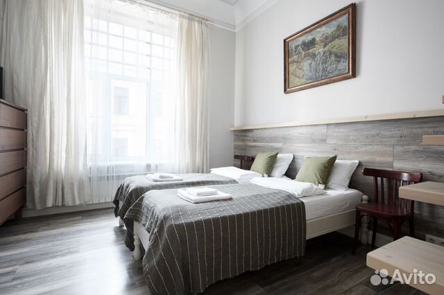 

Квартира-студия, 42 м², 2 кровати