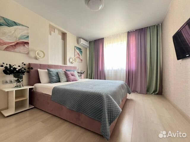

1-к. квартира, 34 м², 2 кровати
