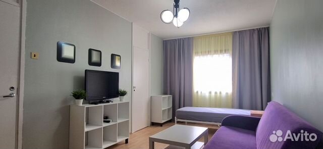 

1-к. квартира, 30 м², 3 кровати