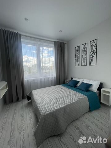 

1-к. квартира, 34 м², 2 кровати