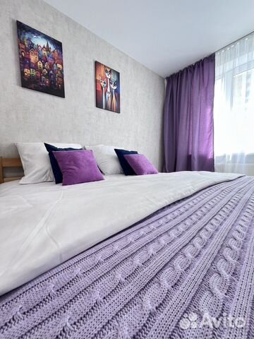 

1-к. квартира, 50 м², 3 кровати