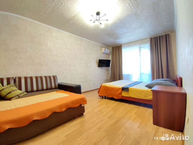 

1-к. квартира, 50 м², 2 кровати