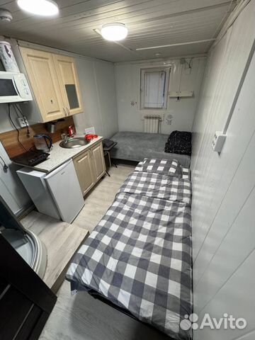 

Квартира-студия, 15 м², 2 кровати