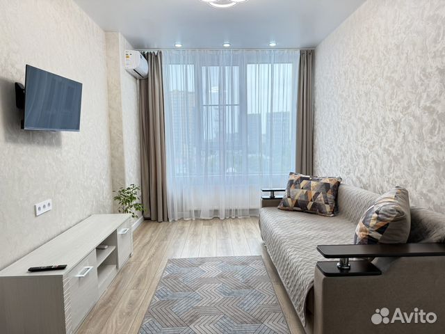 

1-к. квартира, 46,5 м², 2 кровати