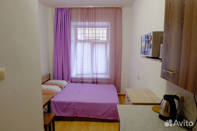 

Квартира-студия, 13,6 м², 1 кровать