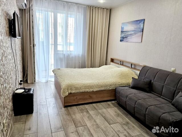 

Квартира-студия, 28 м², 2 кровати