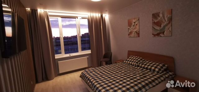 

1-к. квартира, 45 м², 2 кровати