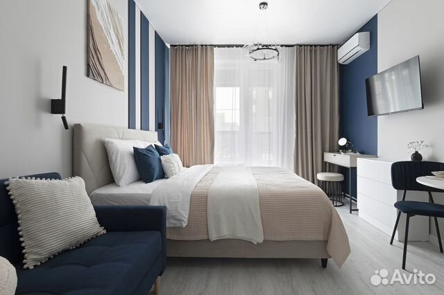 

Квартира-студия, 24,1 м², 2 кровати