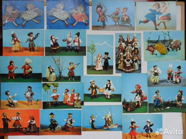 Куклы в народных костюмах, матрешки, игрушки