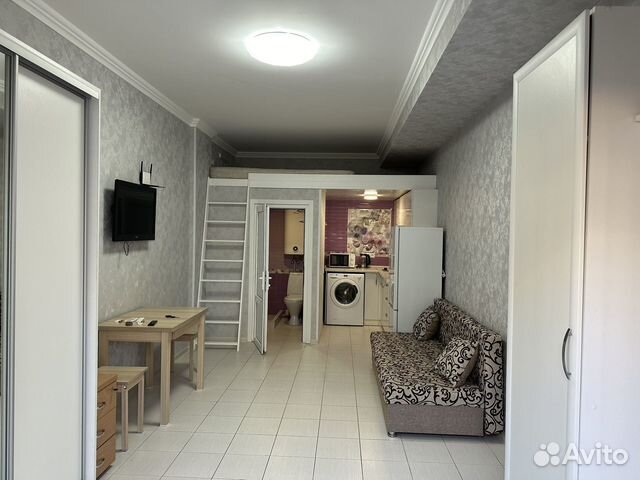 

Квартира-студия, 27 м², 2 кровати
