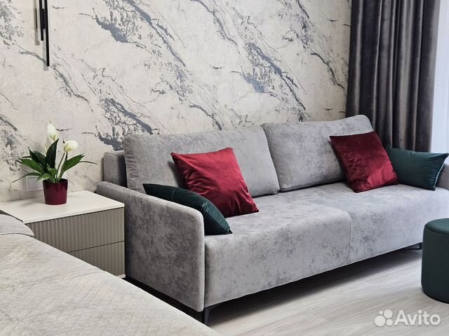 

1-к. квартира, 42 м², 2 кровати