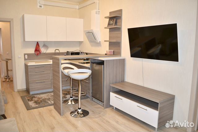 

1-к. квартира, 41 м², 2 кровати
