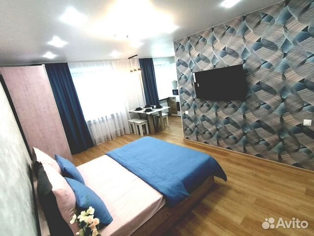 

Квартира-студия, 34 м², 2 кровати