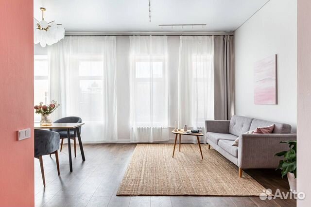 

1-к. квартира, 75,5 м², 3 кровати