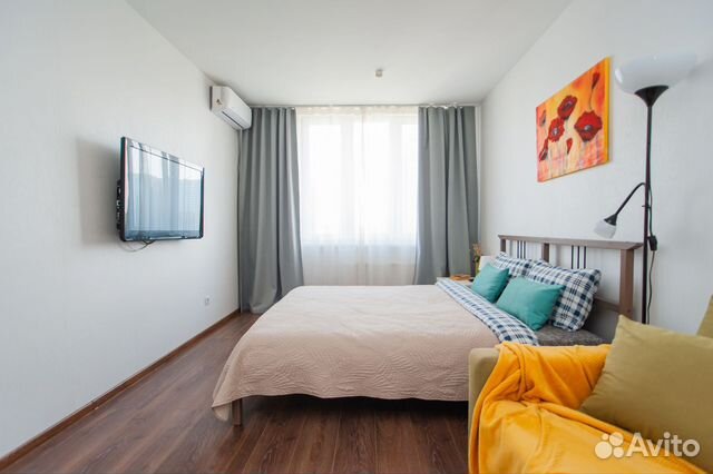 

1-к. квартира, 34 м², 1 кровать