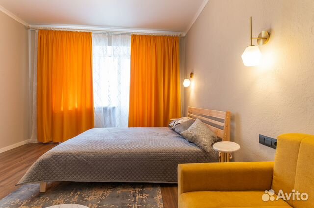 

1-к. квартира, 34 м², 3 кровати