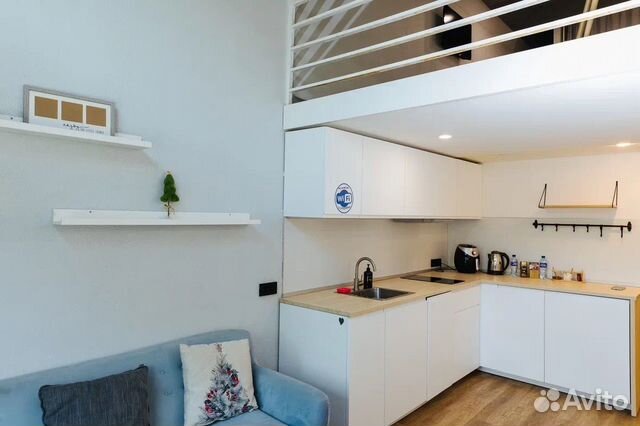 

Квартира-студия, 40 м², 2 кровати