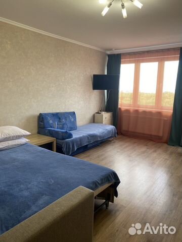 

Квартира-студия, 36 м², 2 кровати