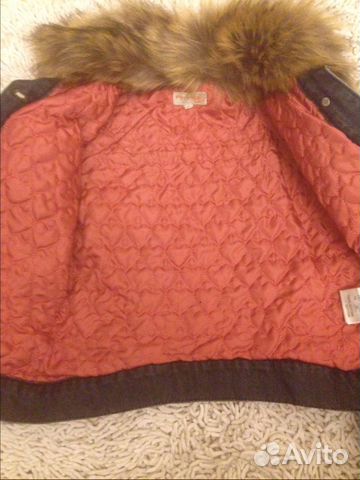 Куртка джинсовая утеплённая Куртка джинсовая утеплённая