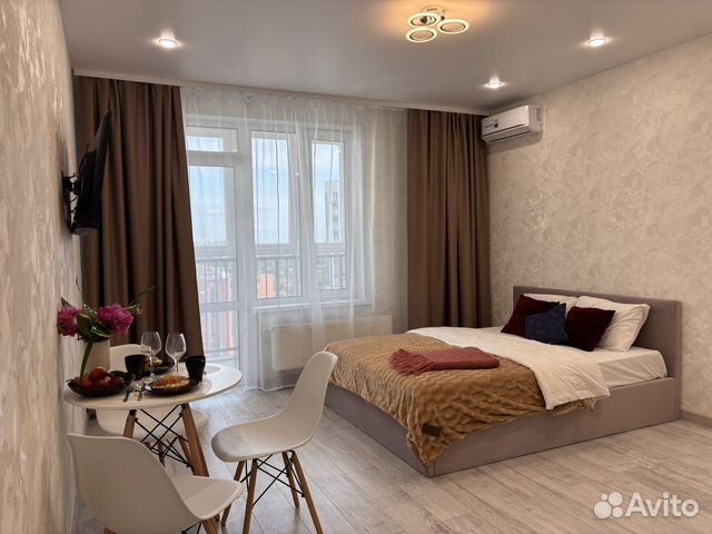 

Квартира-студия, 29 м², 2 кровати
