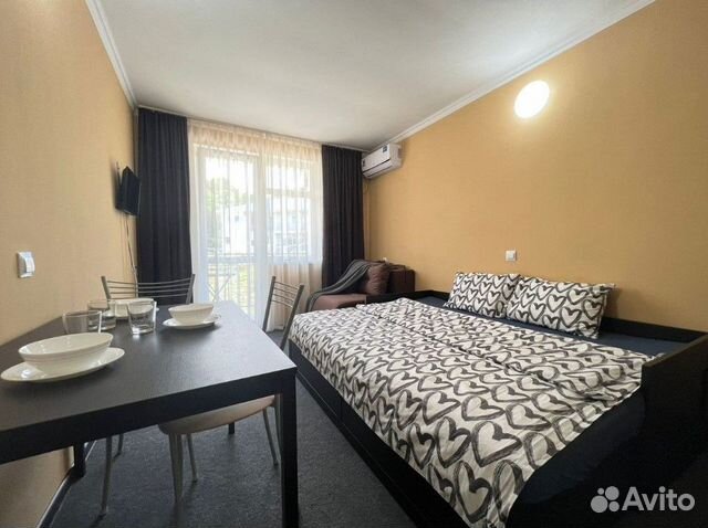 

Квартира-студия, 18 м², 2 кровати