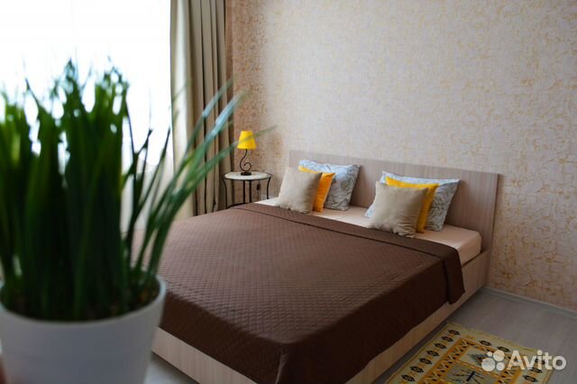 

1-к. квартира, 45 м², 2 кровати