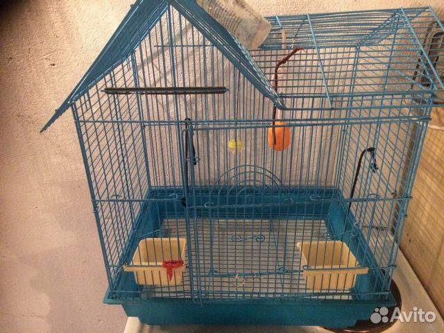 Клетка попугая купить на Зозу.ру - фотография № 1