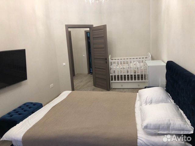 

1-к. квартира, 45 м², 2 кровати