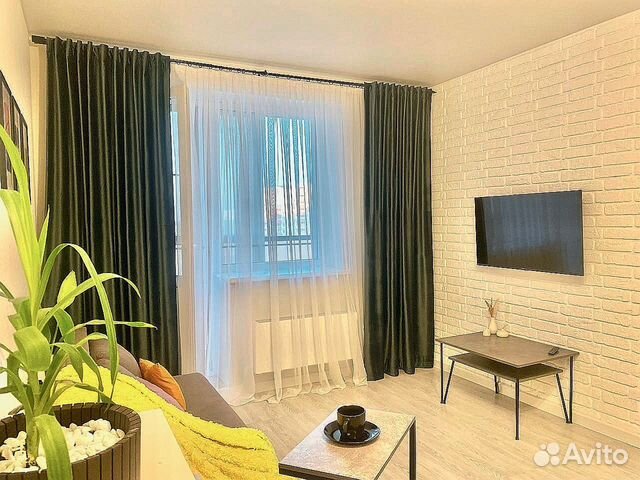 

1-к. квартира, 41 м², 2 кровати
