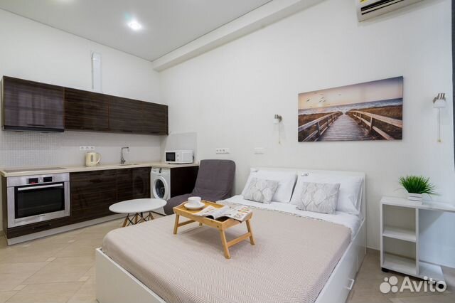 

Квартира-студия, 27 м², 2 кровати
