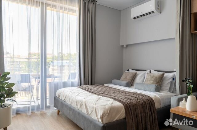

Квартира-студия, 34 м², 2 кровати