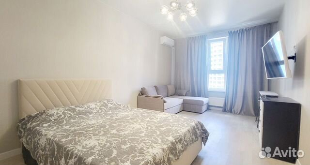 

1-к. квартира, 40 м², 2 кровати